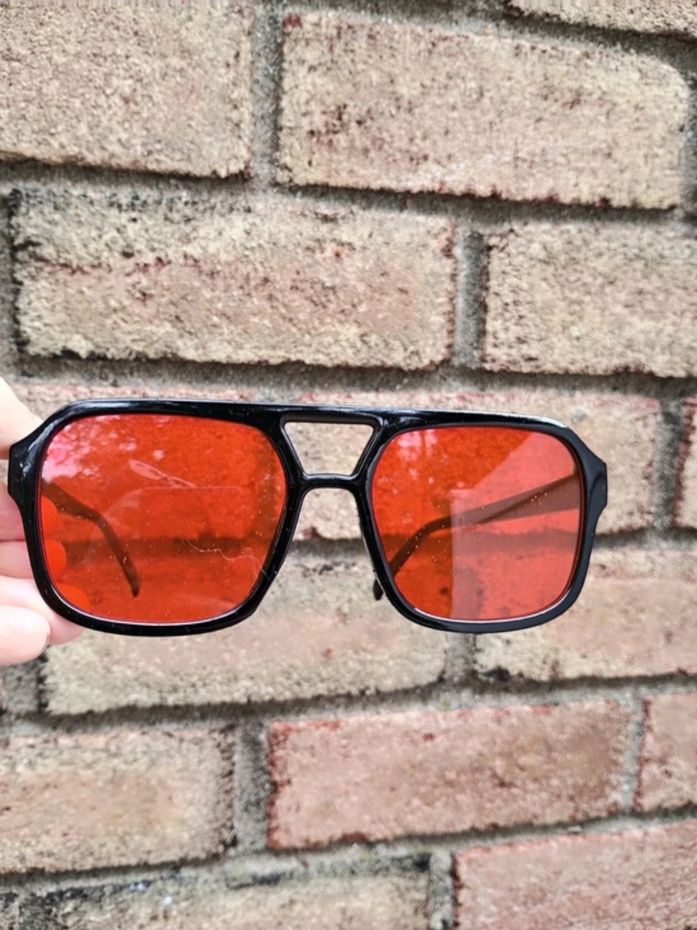 Black & Red Sunglasses
